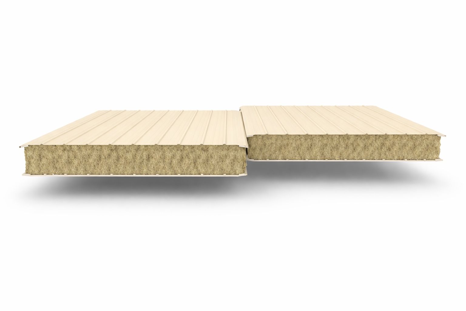 Двухслойные сэндвич-панели из минеральной ваты